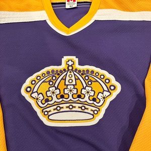 Los Angeles Kings LA Kings On Ice CCM jersey 52 Vintage
